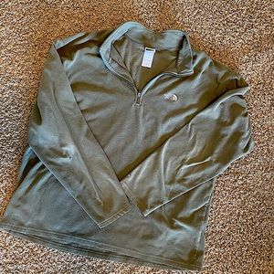 NorthFace Fleece QuarterZip Mens L